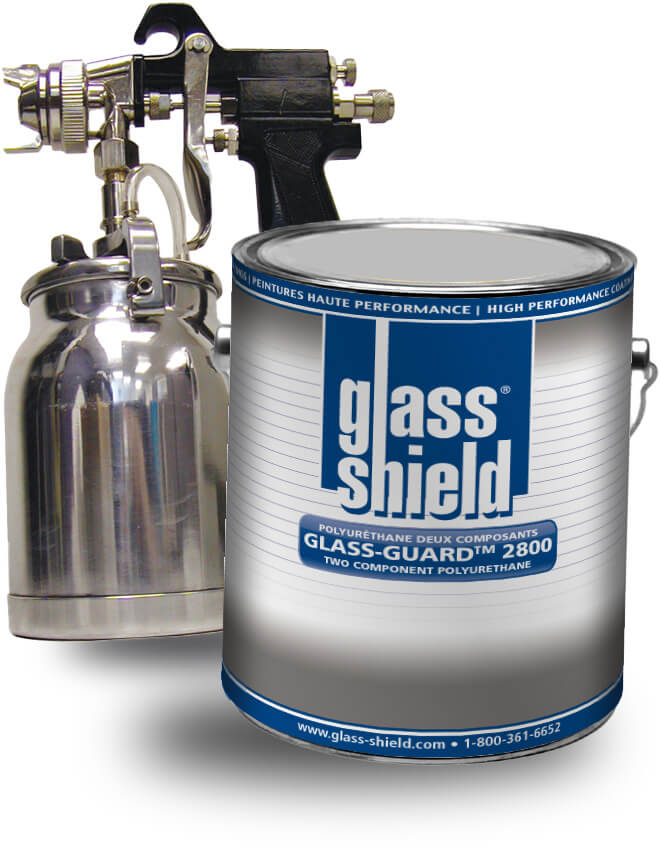 Glass Shield paint and spray